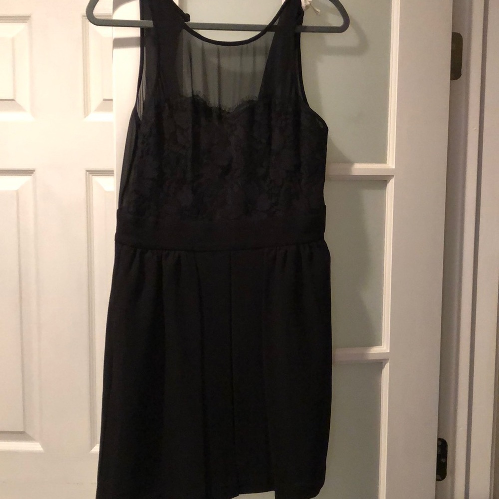 BCGB generation black mini dress